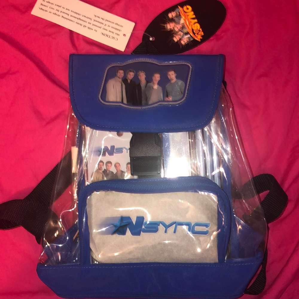 Vintage *NSYNC backpack